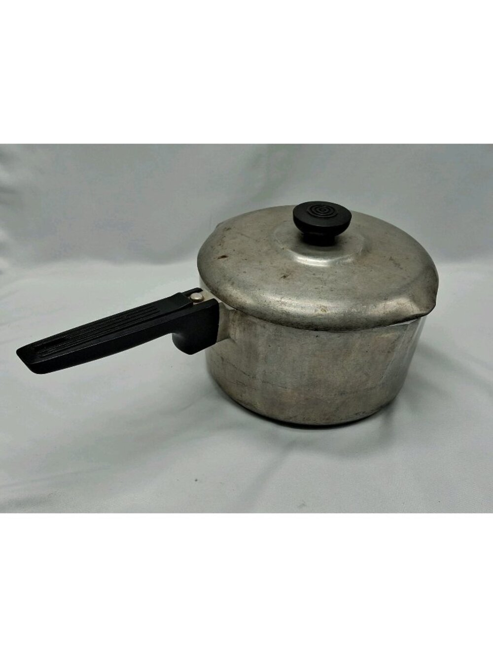 VTG USA Magnalite GHC 3 Qt / 3 Liter Sauce Pan Double Spouts w/ Lid 1969-1990s